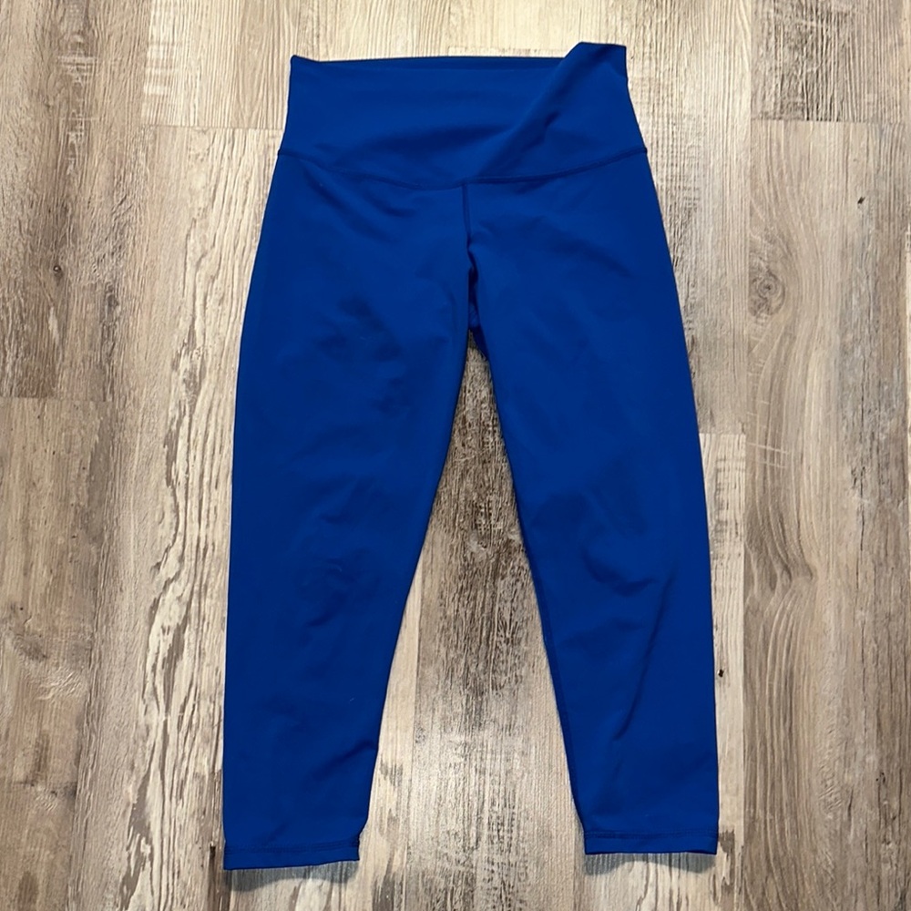 DYI Blue Compression Leggings